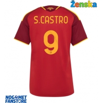 AS Roma Santiago Castro #9 Domaci Dres za Ženska 2026-27 Kratak Rukav